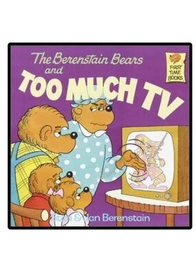 BUNDLE & SAVE🐻 The Berenstain Bears and Too Much TV Softcover Book